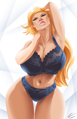 Francoyovich:blue Lingerie