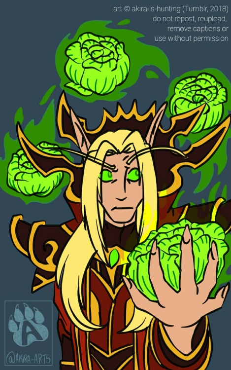 akira-is-hunting - worldofwarcraftthings - kale’thas sunstrider, prince of quel’saladHe seems...