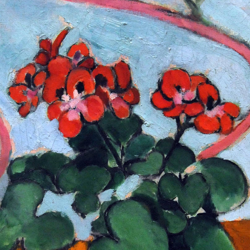 lonequixote:
“ Henri Matisse
Geraniums  (detail) ​[1915]
”