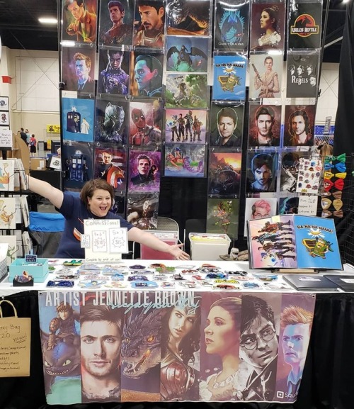 I’m here at @saltlakegamingcon!! Come find me in the artist alley, booth 54, just north west o