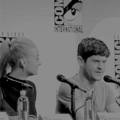 Sophie Turner And Iwan Rheon Being Adorable At The Game Of Thrones SDCC 2016 Panel