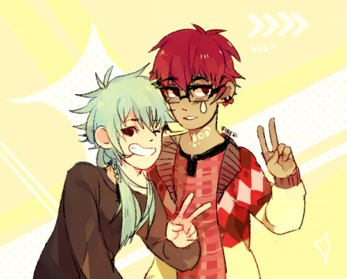 lavibaka:  Headcanon Mizooks dresses up like whatever at home because why not 