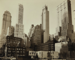 flashofgod: Berenice Abbott,  Park Avenue