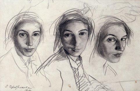 Zinaida Serebriakova, Self Portrait, 1914.