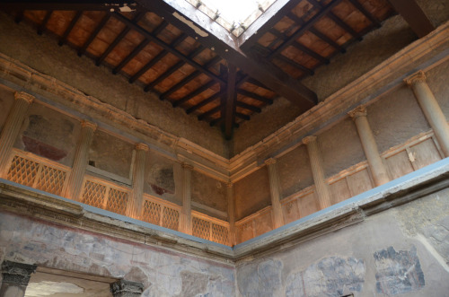 TheSamnite House at Herculaneum was built a century (give or take a couple decades; it&rsquo;s usual