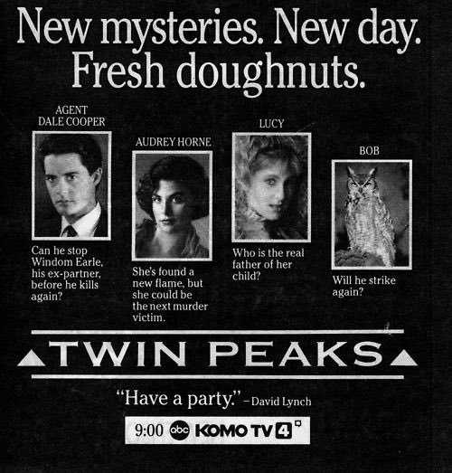 🗺 👁️‍🗨️ 🗺 - Twin Peaks TV Ad