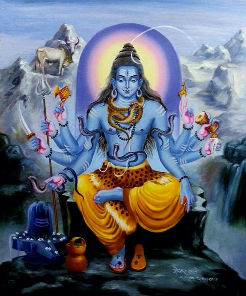 Hindu Cosmos - Lord Shiva (via pinterest: Om_Shantika)