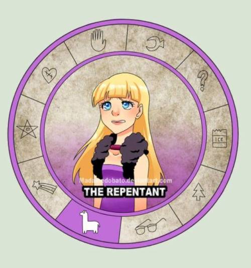 hiddles-and-gubes:  The Cipher Wheel (Credit to the artist) HOW ADORABLE IS GIDEON OMG