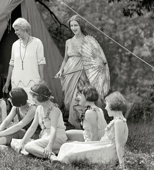  August 20, 1924 members of the  “National American Ballet.”  via Shorpy 