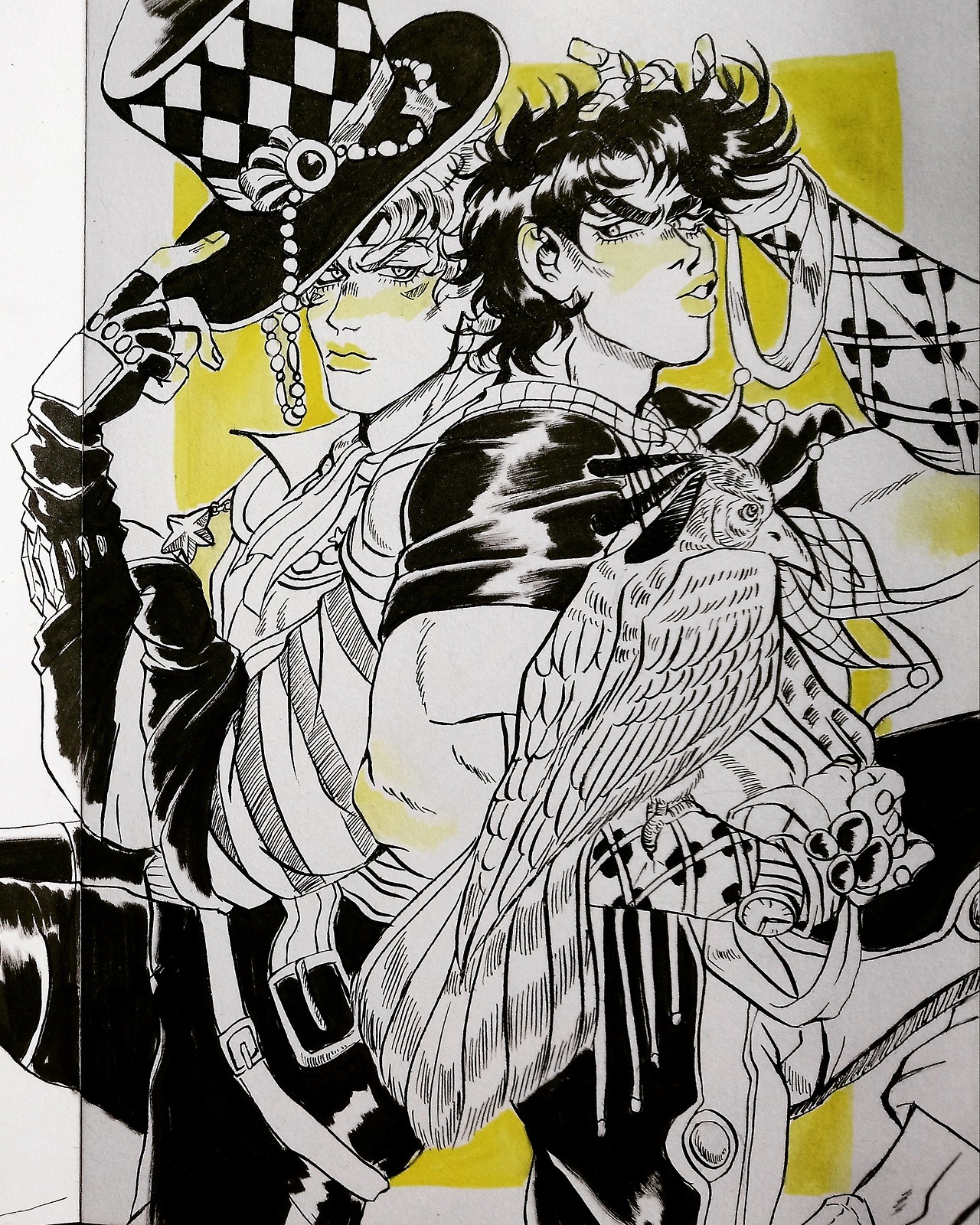doesu:Inktober day 1 and no, I’m definitely not late.