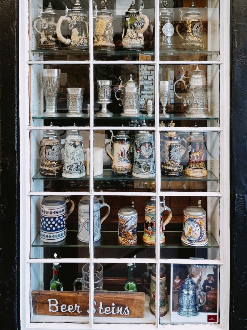 beer steins.solvang, ca.