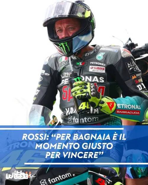 🔥 ANCHE IL DOTTORE CARICA PECCO
📺 LA GARA ALLE 14:00 SU SKY SPORT MOTOGP
LE SUE PAROLE ➡ http://tiny.cc/VR46Bagnaia
https://www.instagram.com/p/CTt9k3KNrXeCVAC9wk3DsVoM5O9amWTlGF4QuM0/?utm_medium=tumblr