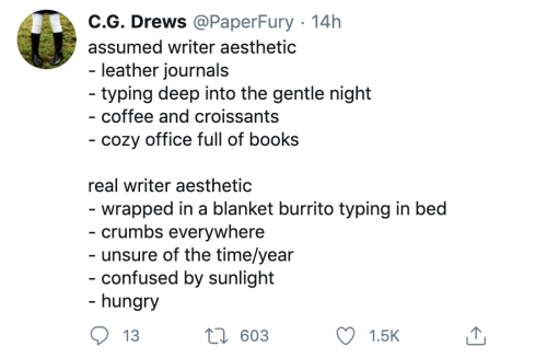 writers are tired