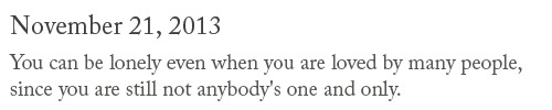 Yours Truly, B