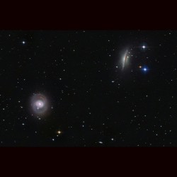 Cetus Duo M77 and NGC 1055 #nasa #apod #galaxy