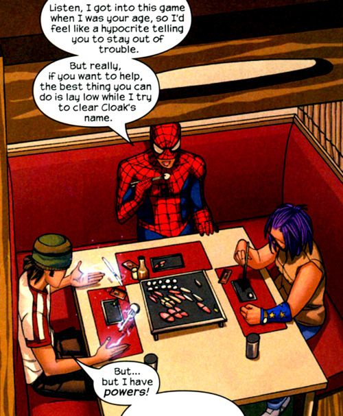 loisfreakinglane:endless evidence that peter parker is most interesting as a former teen superhero d