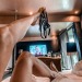falling-panties:devaneador:DVNDRWait&hellip;who&rsquo;s leg is that?