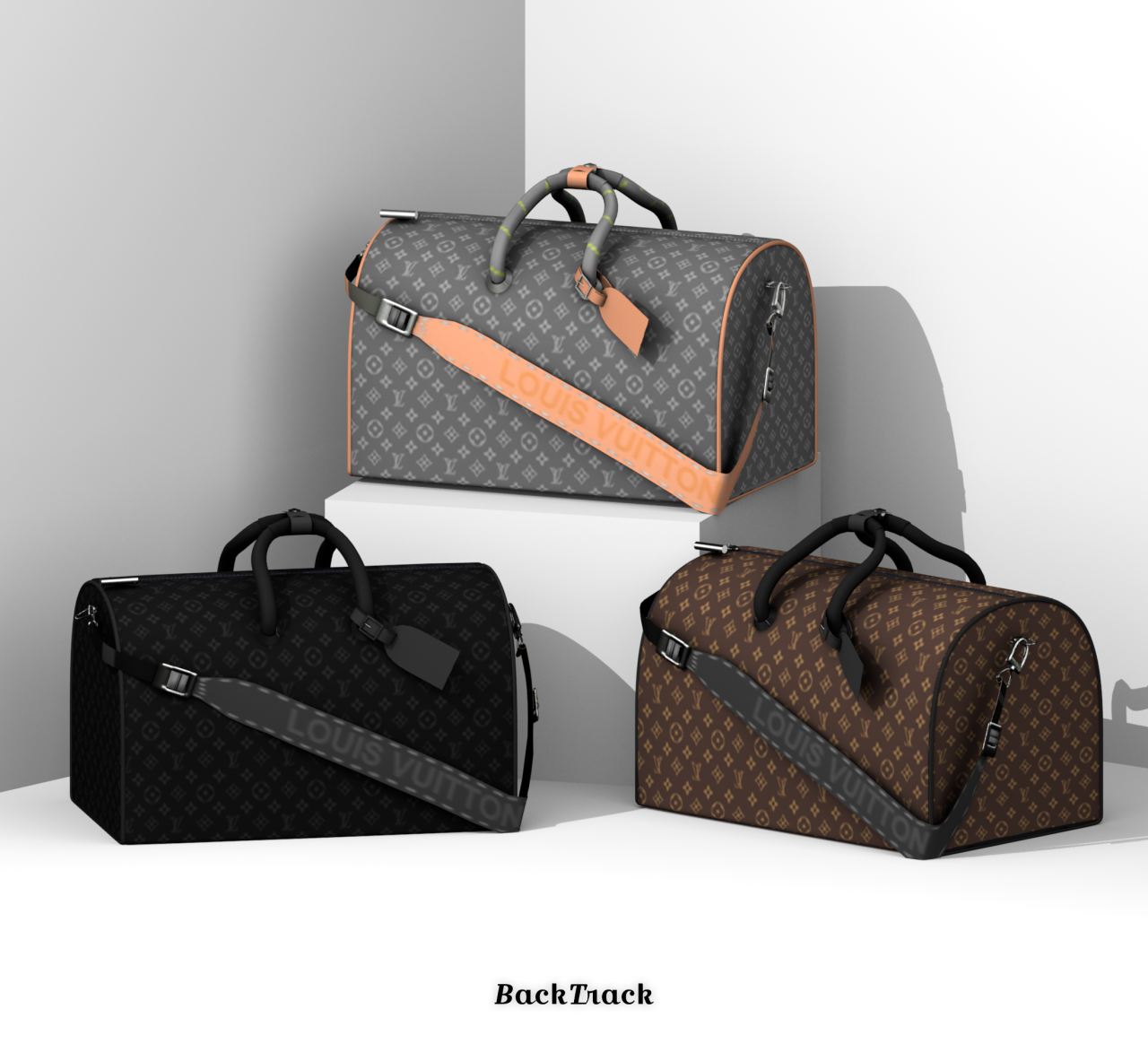 Louis Vuitton Luggage Set, Louis Vuitton, via Tumblr