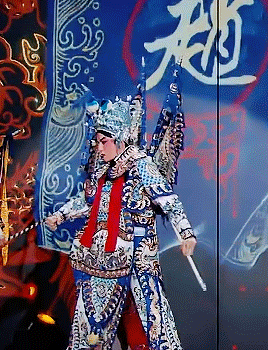yibocheeks:Wang Yibo as Zhao Yun on 天天向上 21.01.03“I may have watched [Beijing opera] before, but thi