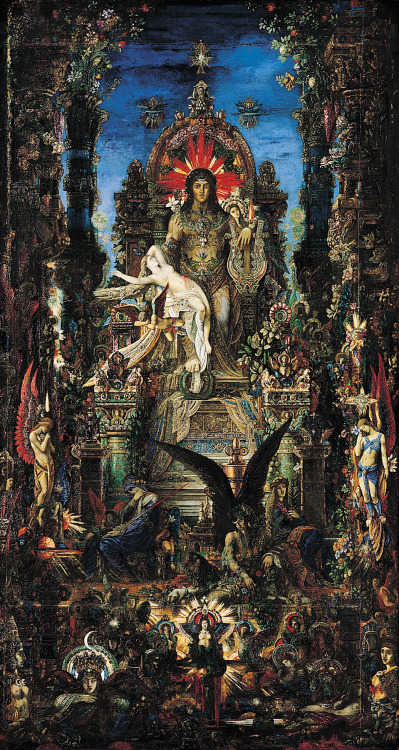 Jupiter and Semele by Gustave Moreau 1894-1895oil on canvasMusée National Gustave-Moreau