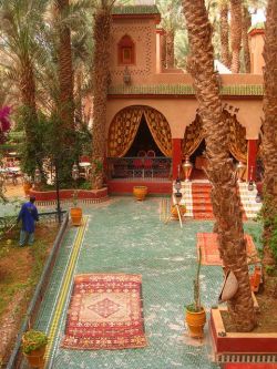 Orchidaorchid:  Beautiful Courtyard. Morocco