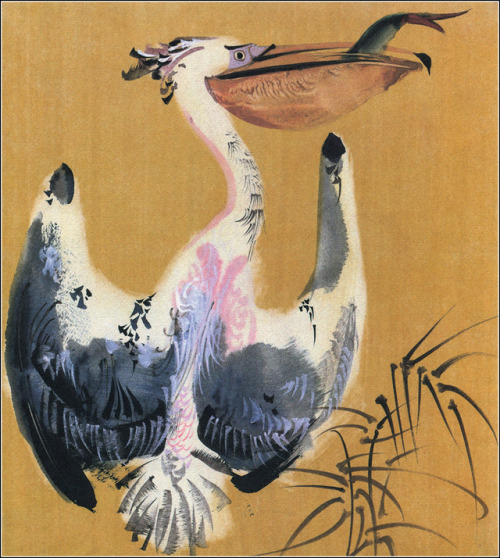 Mirko Hanák (Czech, 1921-1971, b. Prague, Czech Republic) - Illustration for Alfred Könner’s Bilderz