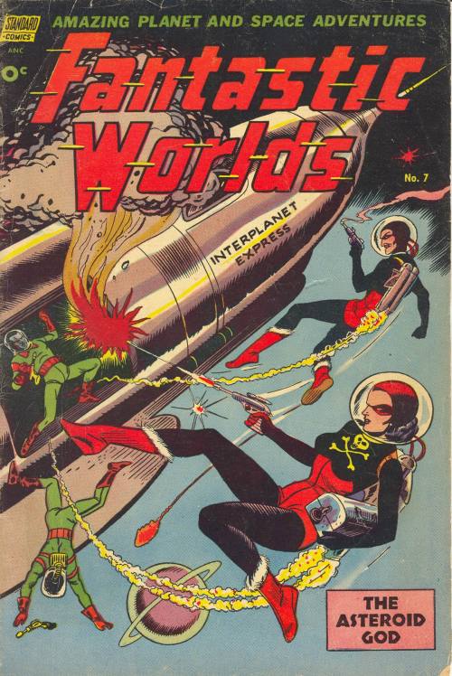 comicbookcovers: Fantastic Worlds #7, January 1953