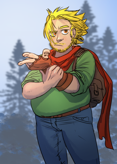 thegodstonecomic: Looking more heroic than usual, perhaps?