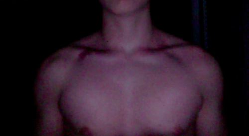 my hot friend. that hickey on his collar bone is the work of yours truly ;)