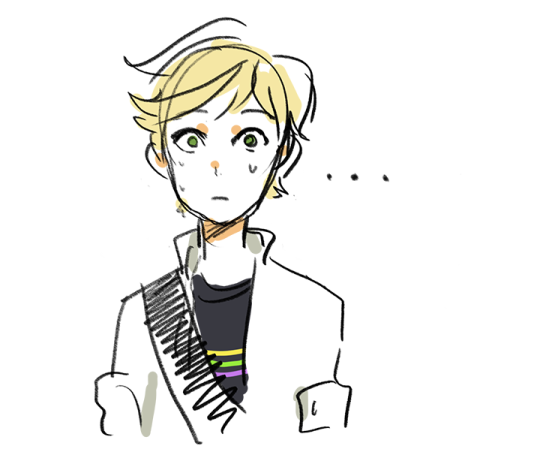 caprette:  lettersiarrange:  Imagine if Alya and Marinette got into an argument because Alya was tired of Marinette never facing her fears and talking to Adrien. So Marinette, enraged and determined to prove Alya wrong, storms over to Adrien and says