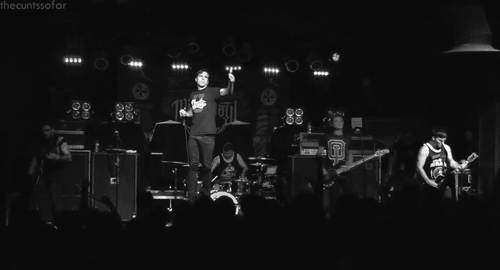 thecuntssofar:  Joel Birch during RIP Bon by The Amity Affliction