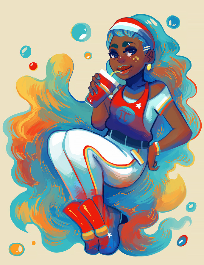 theartofanimation:  Geneva B   -   http://prinnay.tumblr.com  -  https://www.instagram.com/gdbee
