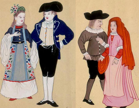 medievalpoc:  eastiseverywhere:  Illustrations from a Guide to the World:Portugal/BrazilEngland/RussiaNetherlands/SpainTurkey/ItalyAfrica/SiamJapan