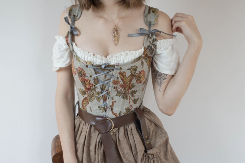 Porn Pics snootyfoxfashion:Handmade Corsets from FrenchMeadowsx