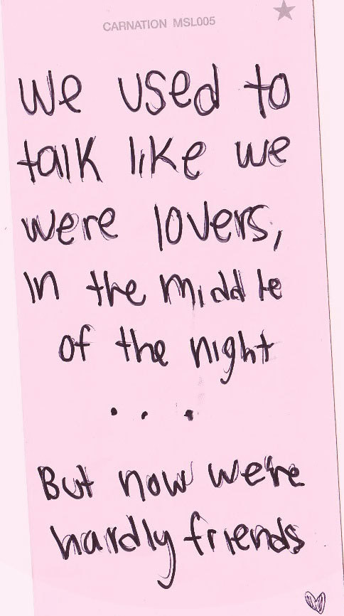 thelovenotebook:  Words of Emotion