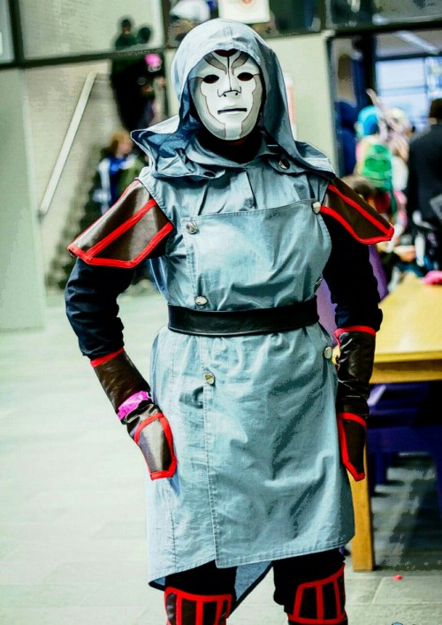 Hijabi Cosplay:  Amon, The Legend of KorraCosplayer:  dutchmuslim