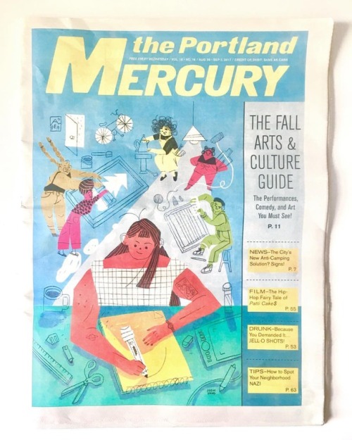 Recent alum Subin Yang is all up on the cover of @portlandmercury and we couldn&rsquo;t be more 