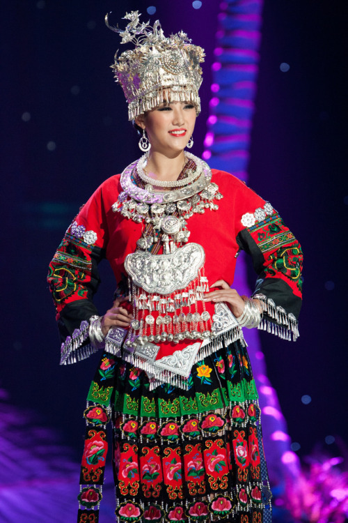 king-of-roses:63rd Miss Universe Costumes: Asia Keiko Tsuji, Japan Ye Bin Yoo, Korea Noyonita Lodh, 