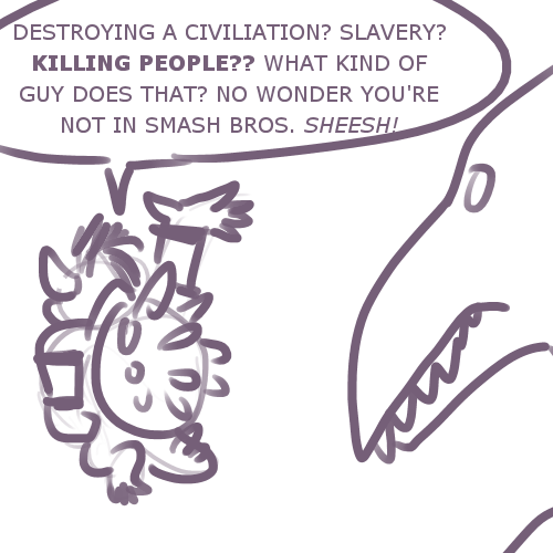 teh-ray:  Bowser and Ridley’s plot to take over the Mushroom Kingdom doesn’t