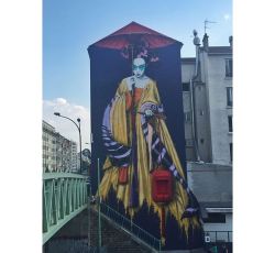 streetartglobal:“Dengju” - A great portrait by @findac in Pantin, near Paris, France —- #asiangirl #portrait #france #muralartist #mural #streetart #streetartistry https://www.instagram.com/p/BmDtEK0DCpD/