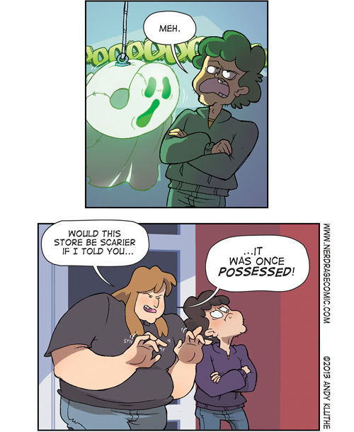 akluthe:  THIS WEEK’S NERD RAGE: Minimally SpookyC’mon, you call that scary?Like