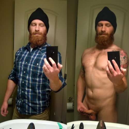 ginger-kicks:  Clothed, Unclothed - DaddyVersion  Sexy version….