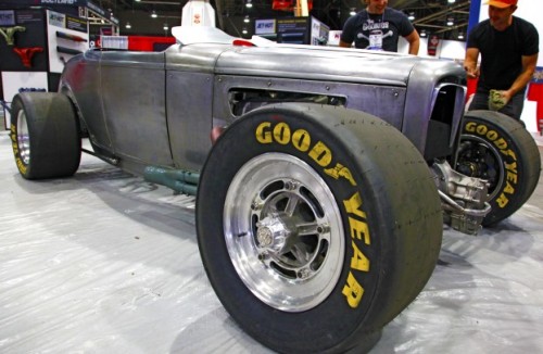 All-Wheel-Drive, Boss 429, Gonzo 1932 Ford Roadster From Fuller Hot Rods at SEMA 2013.custom