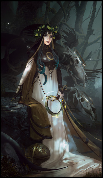 DR: Last Spirt  Magdalena Radziej www.artstation.com/artwork/N5B2P1