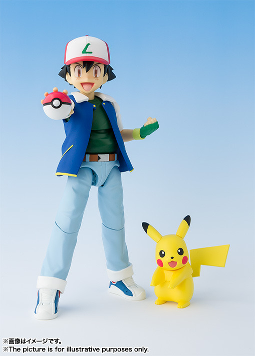 pokeshipping: New pictures of the upcoming Figuarts Ash figure! (Source has the TR