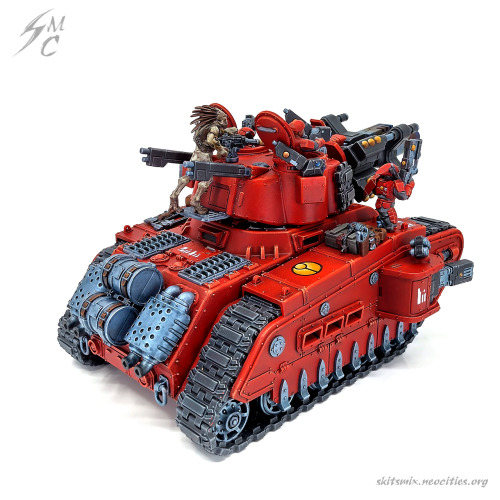 A Rogal Dorn Battletank That’s Been Stolen And Customised By The Tau. Elite Quality, Completed June