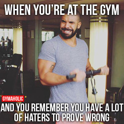gymaaholic:  When You’re At The Gym And