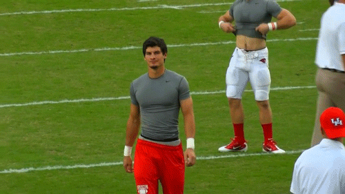 Houston Cougars  Warmup’s over? Lets go then… 