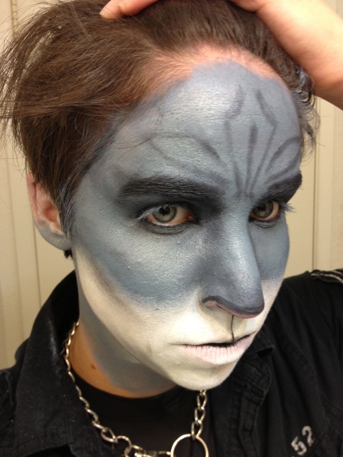 jeiwalking:kingtomcat:starkinglyhandsome:deviouslyratedm:Sometimes I play with facepaintAnd then I m