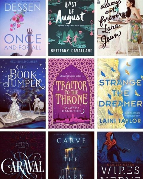 Here are more of my must anticipated reads of #2017  . . #fangirl #fantasy #fiction #booknow #magic 